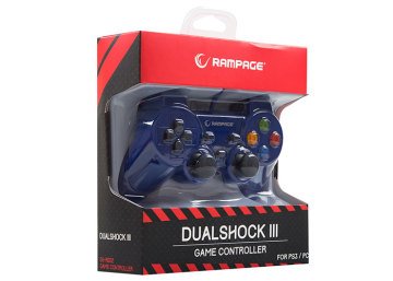 Snopy Rampage SG-R602 PS3/PC Mavi USB 1.8m Joypad