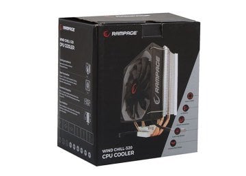 Everest Rampage Wind Chill-320 Socket AM4/2011 Cpu Fan (120*120*25mm)