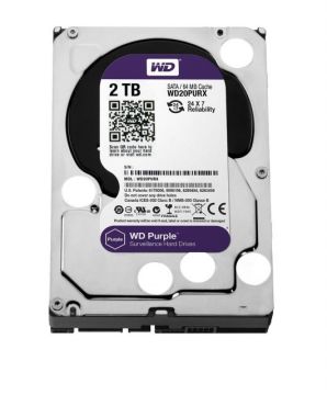 WD20PURX 3.5'' 2TB Purple Sata 3.0 64MB Cache Güvenlik Harddisk