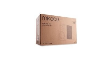 Mikado MDK106-4TA 4-10.1cm 10W Max:50W 100V+8ohm Siyah 2li Duvar Hoparlör