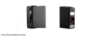 Mikado MDK106-4TA 4-10.1cm 10W Max:50W 100V+8ohm Siyah 2li Duvar Hoparlör