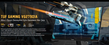 Asus Tuf Gaming Vg279q1a 27'' Ips FreeSync Premium 1Ms 165Hz Elmb Monitör