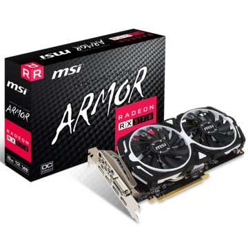MSI AMD Radeon RX 570 Armor 8G OC V341-236R 8 GB 256 Bit GDDR5 Ekran Kartı
