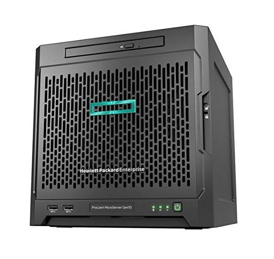 HPE ProLiant MicroServer Gen10 Amd X3216 Sunucu - 873830-421 1P 8GB-U 4LFF NHP SATA 200 W Psu