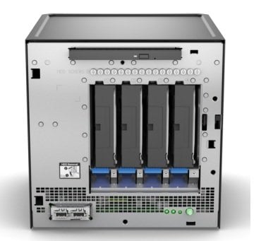 HPE ProLiant MicroServer Gen10 Amd X3216 Sunucu - 873830-421 1P 8GB-U 4LFF NHP SATA 200 W Psu