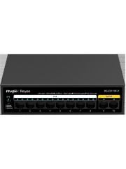 Ruijie Reyee RG-ES110F-P 10 Port 10/100 Mbps PoE+ Switch 8 Port PoE+ 110W Tak Çalıştır
