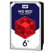 WESTERN DİGİTAL 6TB Red Sata 3.0 5400RPM 256MB 3.5'' Dahili NAS Diski