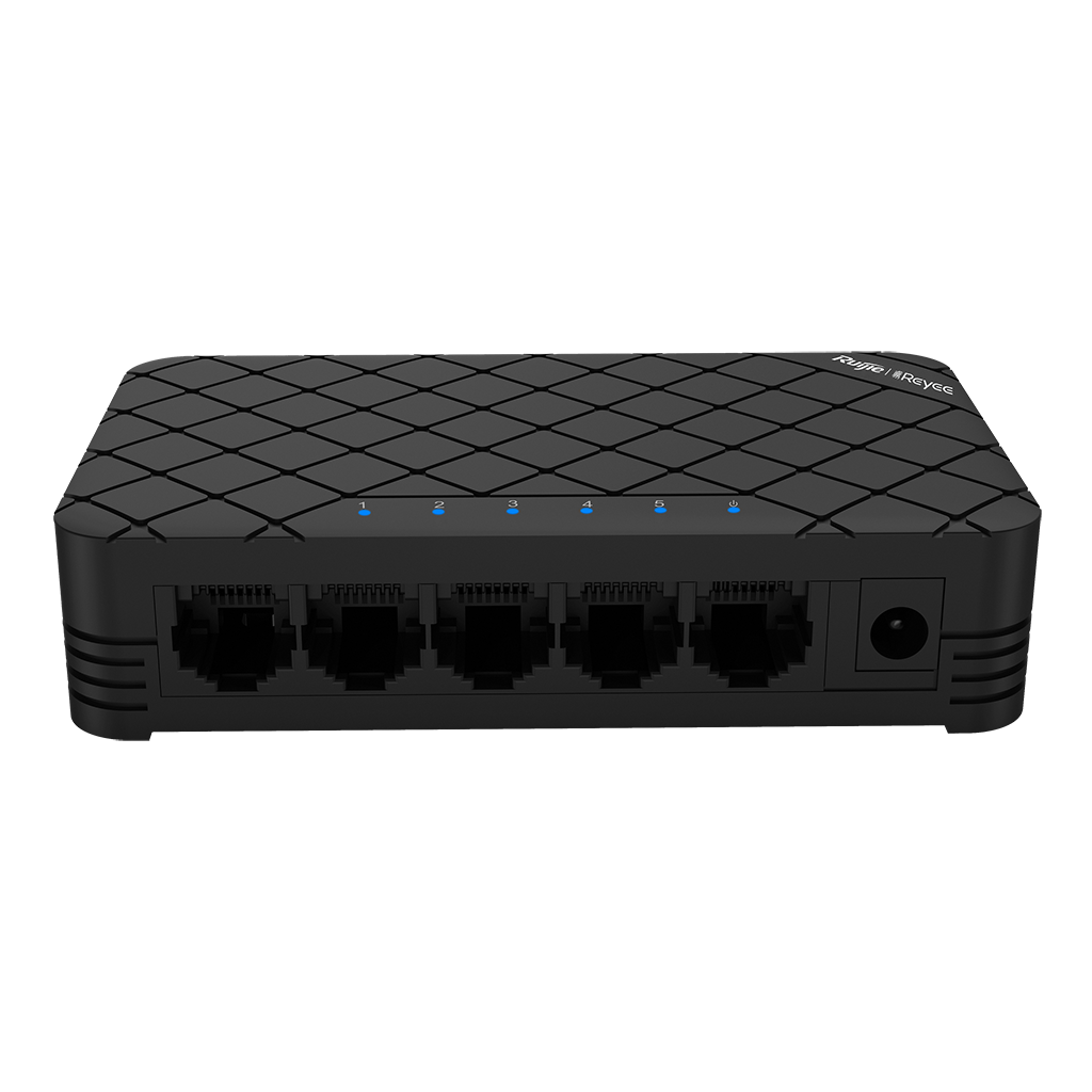 Ruijie Reyee RG-ES05 5 Port 10/100 Plastik Kasa Fast Ethernet Tak Çalıştır Switch