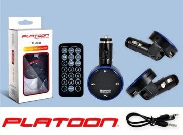 PL-9238 1.8 TFT BLUETOOTH FM TRANSMITTER SD/USB