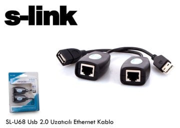S-link SL-U68 Usb 2.0 Extension Uzatıcı Adaptör