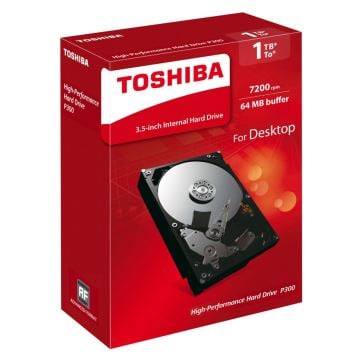 TOSHIBA HDWD110EZSTA 3,5'' 1TB P300 7200RPM SATA3 64MB KUTULU