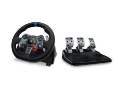 LOGITECH G G29 PS5, PS4 ve PC İLE UYUMLU DRIVING FORCE YARIŞ DİREKSİYONU-SİYAH 941-000112