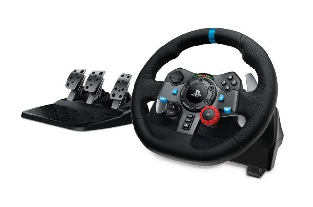 LOGITECH G G29 PS5, PS4 ve PC İLE UYUMLU DRIVING FORCE YARIŞ DİREKSİYONU-SİYAH 941-000112