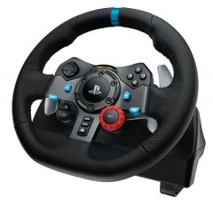 LOGITECH G G29 PS5, PS4 ve PC İLE UYUMLU DRIVING FORCE YARIŞ DİREKSİYONU-SİYAH 941-000112