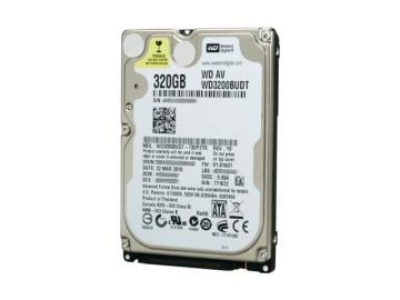 Western Digital WD AV WD3200BUDT 320GB 5400 RPM SATA 3.0Gb/s 2.5'' Notebook HDD