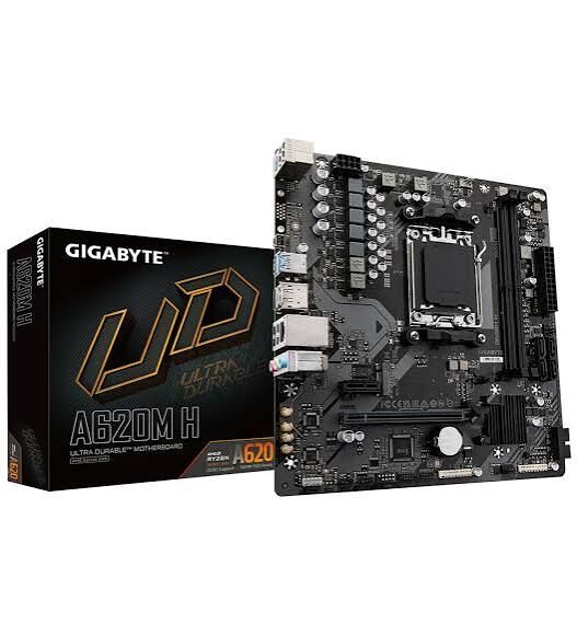 GIGABYTE A620M H DDR5 6400(OC) HDMI DP MATX AM5