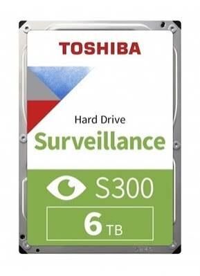 Toshiba 6 TB 5400RPM S300 SATA3 256MB HDWT860 7/24 Güvenlik Diski