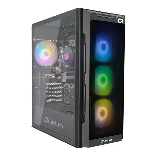 Quantum Snapfire Dark Gray 1*USB3.0 + 2*USB2.0+ 650W audio 4Fan ATX/Micro ATX/Mini-ITX Mesh