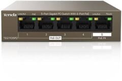 TENDA TEG1105PD 5PORT 10/100/1000 POE SWITCH