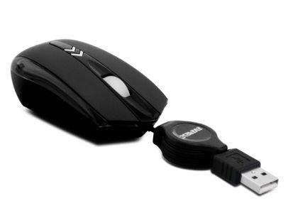 Everest SM-421 Usb Siyah Optik Makaralı Mouse