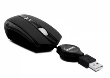 Everest SM-421 Usb Siyah Optik Makaralı Mouse