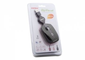 Everest SM-421 Usb Siyah Optik Makaralı Mouse