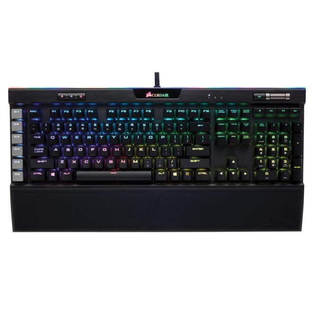 CORSAIR CH-9127012-TR K95 RGB PLATINUM CHERRY MX BROWN TURKCE MEKANIK OYUNCU KLAVYESI