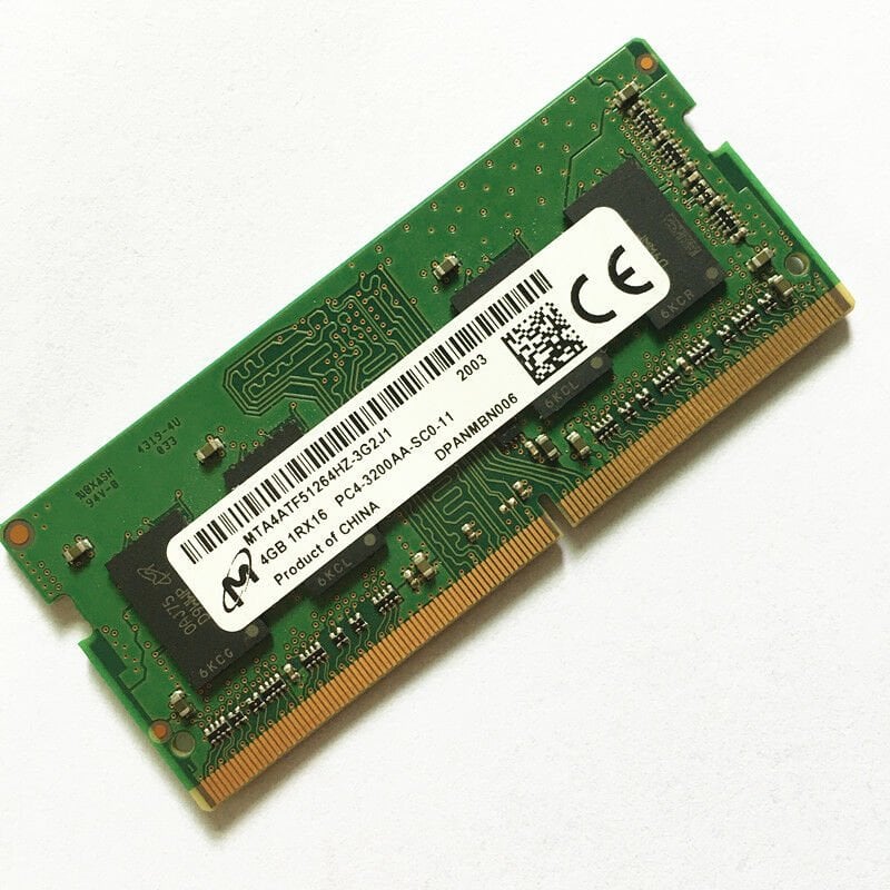 Kingston 4GB 1Rx16 PC4-3200AA-SC0-11 Notebook Ram(Kutusuz)