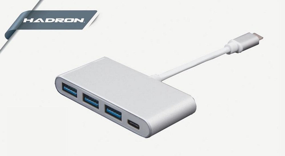 MacBook Type C To Usb 3.0 Çevirici Hub - Hadron HD4654 Adaptör
