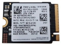 Samsung PM991 128GB NVMe M.2 (PCIe) SSD