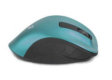 Everest SM-360 Usb Metalik Yeşil 3D Optik Süper Sessiz Alkalin Pil Kablosuz Mouse
