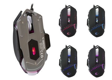 Everest Rampage KM-RX8 Usb Gökkuşağı Zemin Aydınlatmalı Q Metal Kasa Oyuncu Klavye + Mouse Set