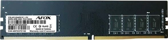 AFLD44EN1P DIM MEMORY DDR4 4GB 2400Mhz LONGDIMM