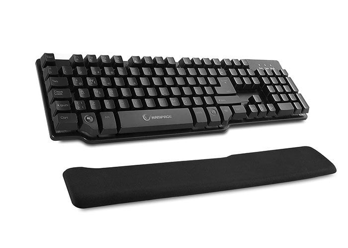 Everest Rampage KB-R88 Siyah USB Mekanik Hisli ve Pad Gaming Q Klavye