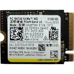 WD SN740 512GB M.2 2230 NVMe SSD