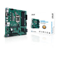 ASUS PRO Q470M-C CSM Intel Q470 LGA1200 DDR4 2933 DP HDMI VGA Çift M2 USB3.2 PCI TPM mATX Intel Vpro desteği