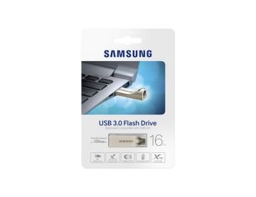 Samsung 16GB Usb 3.0 Usb Bellek - MUF-16BA/APC  SU GEÇİRMEZ DARBELERE DAYANIKLI 5 YIL GARANTİLİ !