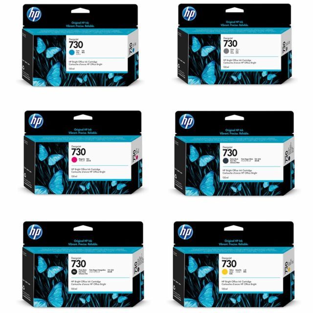 P2V64A No 730 Sarı Designjet Kartuş 130Ml