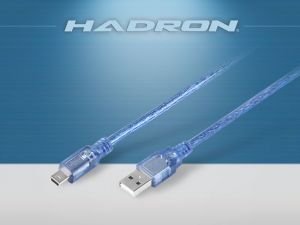 USB/MINI USB (5PIN) M/M 1.5M KABLO HD4229/250 (TRANSPARAN)