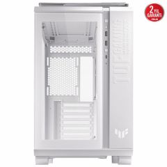 ASUS TUF GAMING GT502 PANAROMİK TEMPERLİ CAM USB TYPE-C ATX MICRO-ATX MINI-ITX BEYAZ