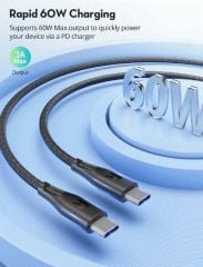 RP-CB1029 60W Fast charging Type-C to C Cable 1.2m