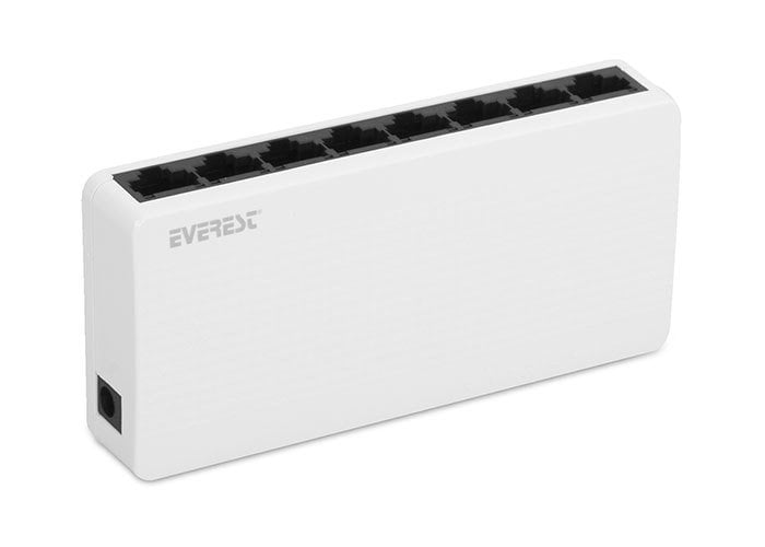 Everest ESW-108 8 Port Ethernet Switch Hub (10/100Mbps)