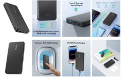 RP-PB1215 10000mAh Su Geçirmez Taşınabilir Şarj Cihazı Powerbank