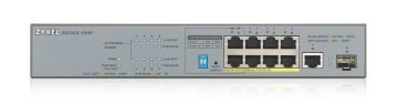 Zyxel Gs1300-10Hp 10 Port Gigabit PoE Switch - 130W Rack Mount Gigabit Sfp