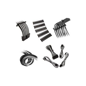 BitFenix ALCHEMY 2.0 24Pin CPU4+4Pin/PCI-E 16AWG Siyah/Beyaz Exte