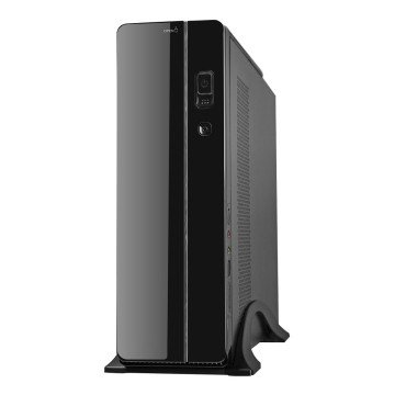 Frisby FC-S6020B 300W Slim Tower Kasa...Micro Atx Anakart Destekli Estetik Kulplu Slim Tasarım Dahili Kart Okuyuculu Ofis Pc Kasası