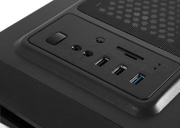 Rampage Glory G01  Siyah Usb 3.0 Tam Pencereli 12cm Fan Oyun Kasa