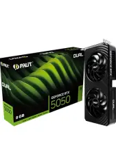 PALIT RTX5050 DUAL 8GB 128Bit GDDR6 Ekran Kartı NE65050019P1-GB2070D
