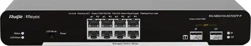Reyee RG-NBS3100-8GT2SFP 8 Portlu,10/100/1000Gigabit,L2YönetilebilirSwitch,2 SFP