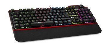 Rampage Hydra R6 Full Color RGB LED Gaming Pro Blue Switch Aluminyum Kaplama Multimedia Mekanik Klavye
